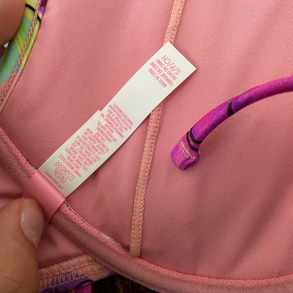 VS Swim Booster Bikini Top, Geranium, Small NWOT - Picture 4 of 4